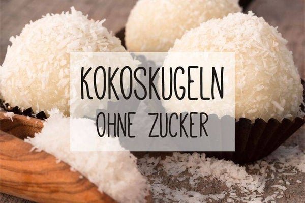 Zuckerfreie Kokosbällchen