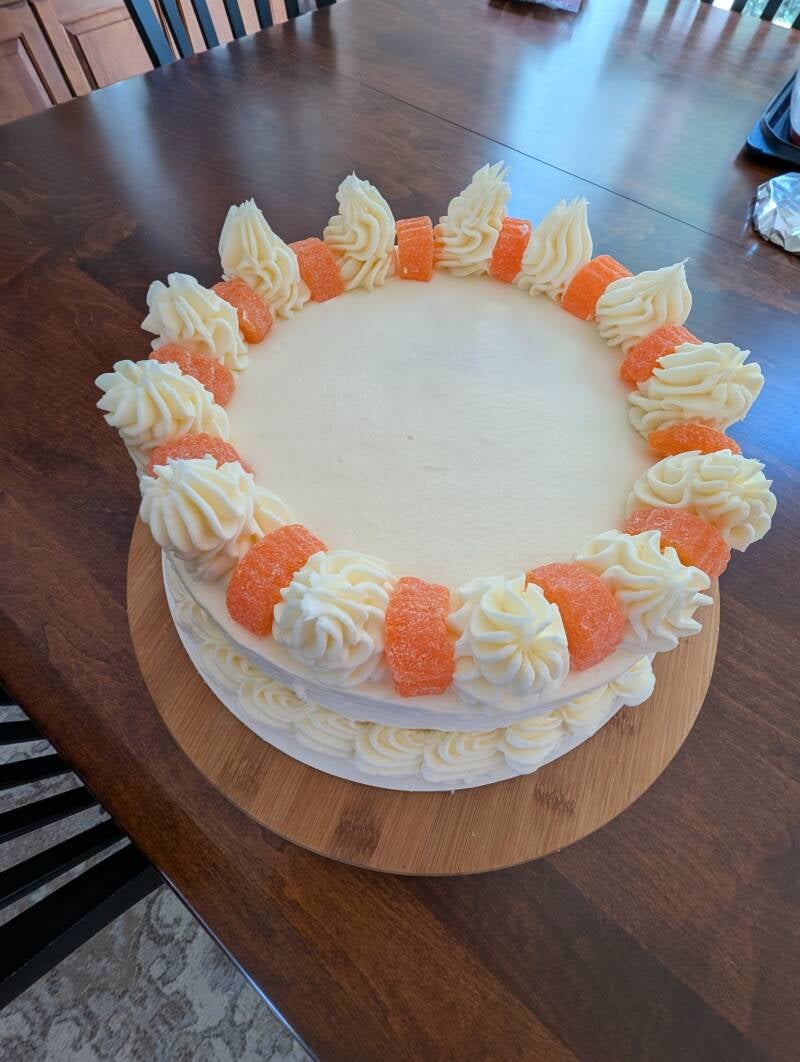 Orange Creamsicle Cake