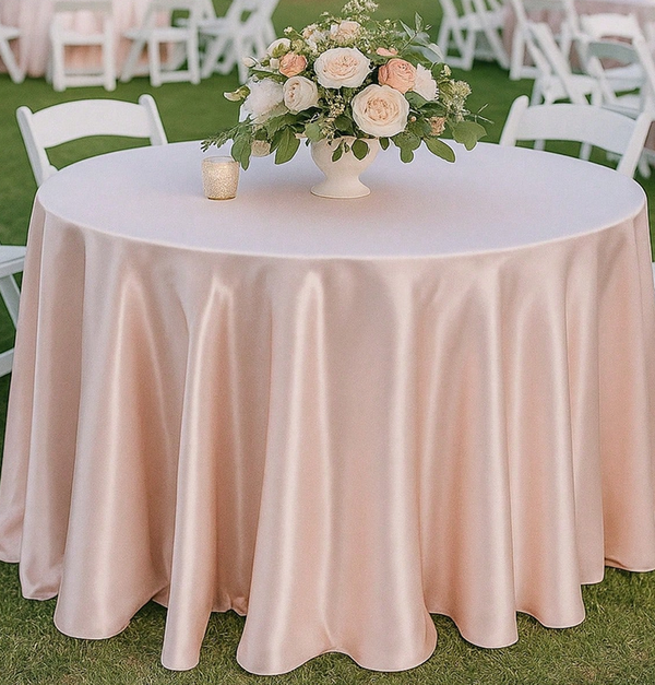 Nappe de table en soie