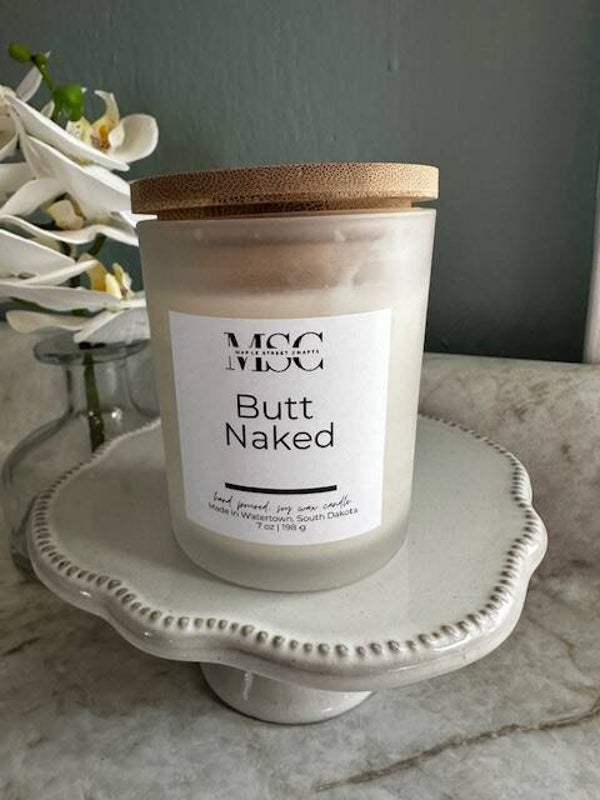 Butt Naked 7 oz candle