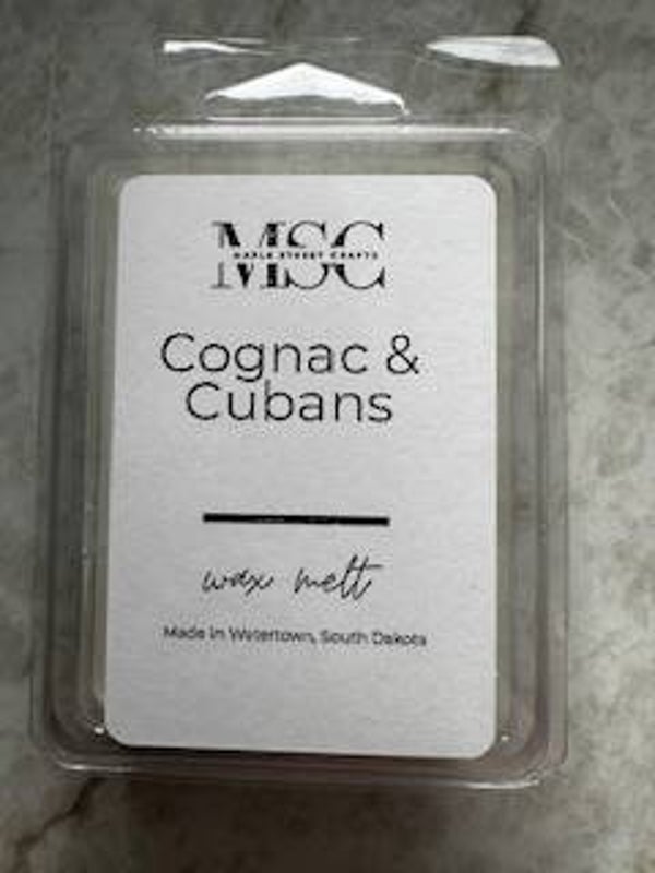 Cognac & Cubans wax melt