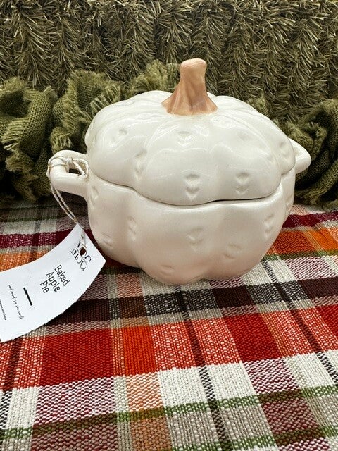 Baked Apple Pie 26 oz Large Pumpkin Candle