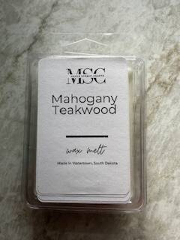 Mahogany Teakwood wax melt