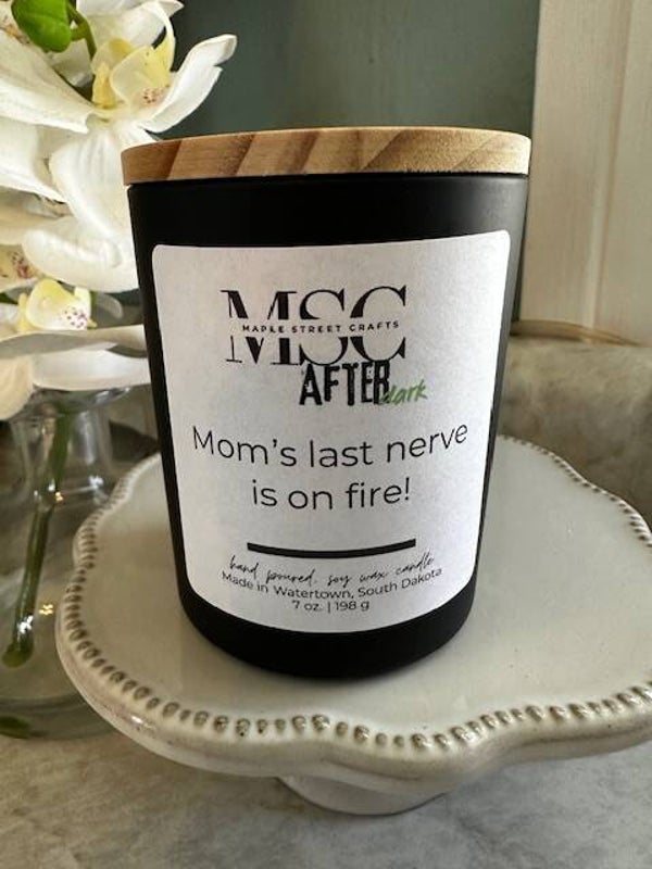 Mom's last nerve is on fire!