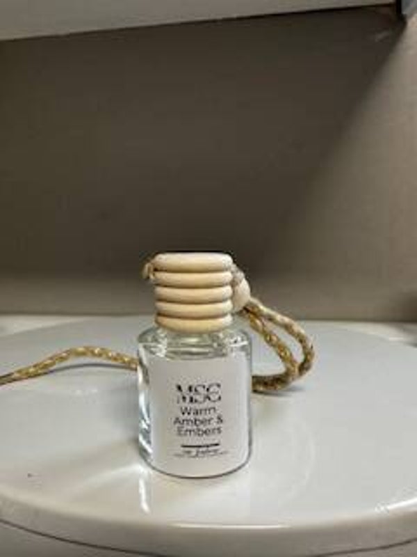 Warm Amber & Embers car scent