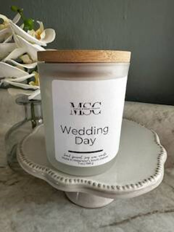 Wedding Day 7 oz candle