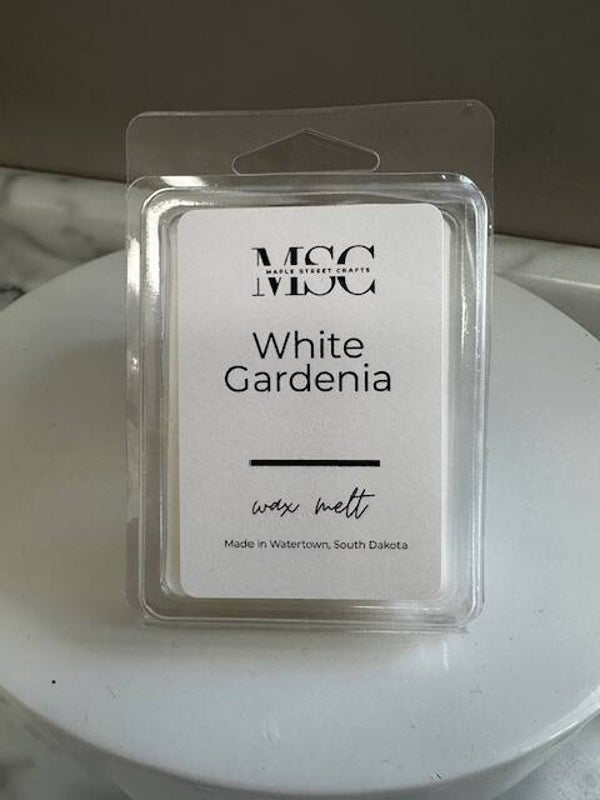 White Gardenia wax melt