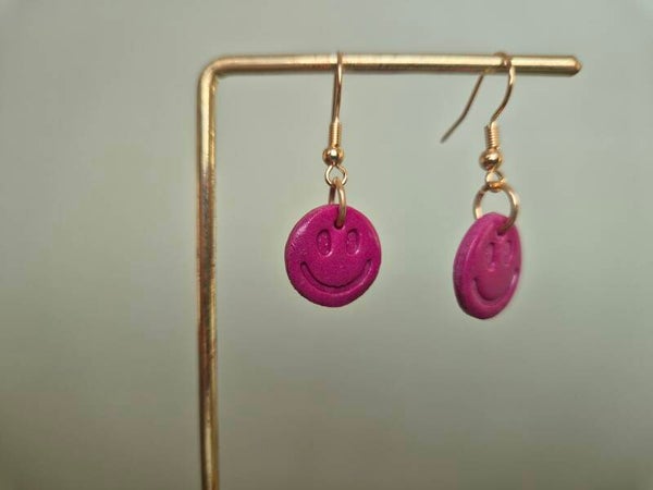 Claymies Oorhanger Smiley klein
