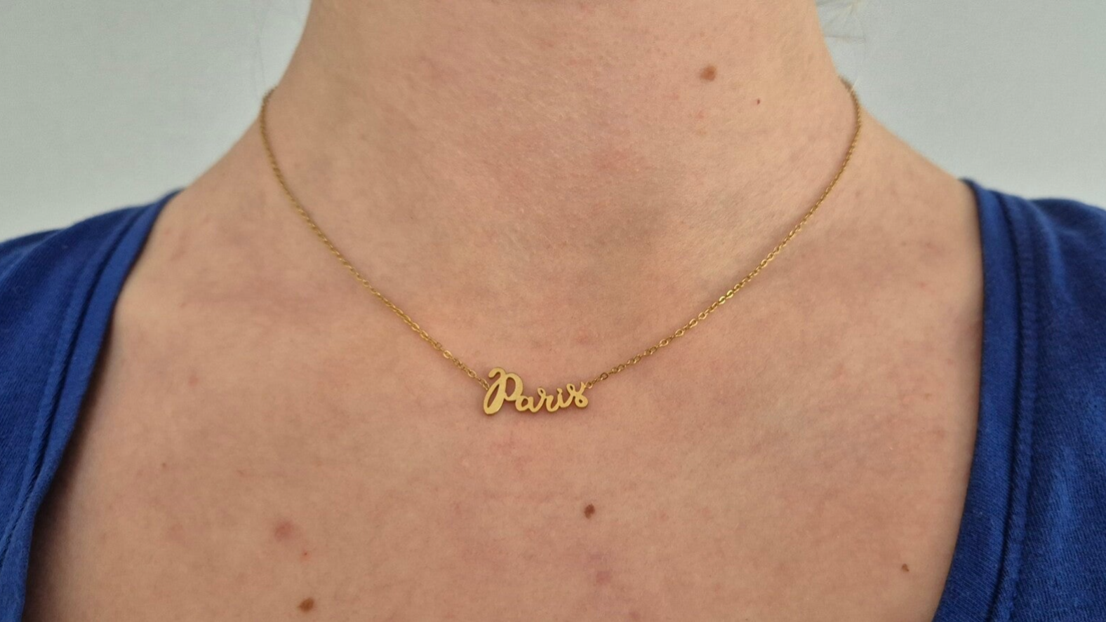Minimal ketting "Parijs" - effortless chic