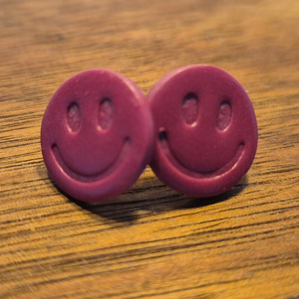 Claymies Oorsteker Smiley