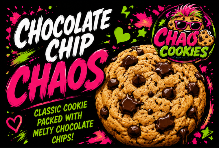 Chocolate Chip Chaos Cookie