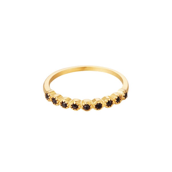 Black prinses ring