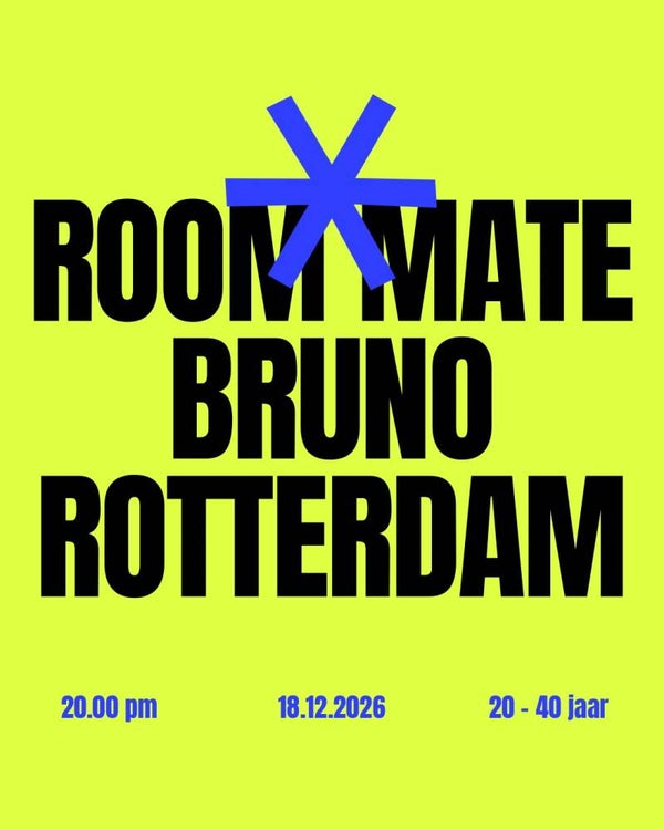 18.12 Room Mate Bruno Rotterdam 20-40 jaar