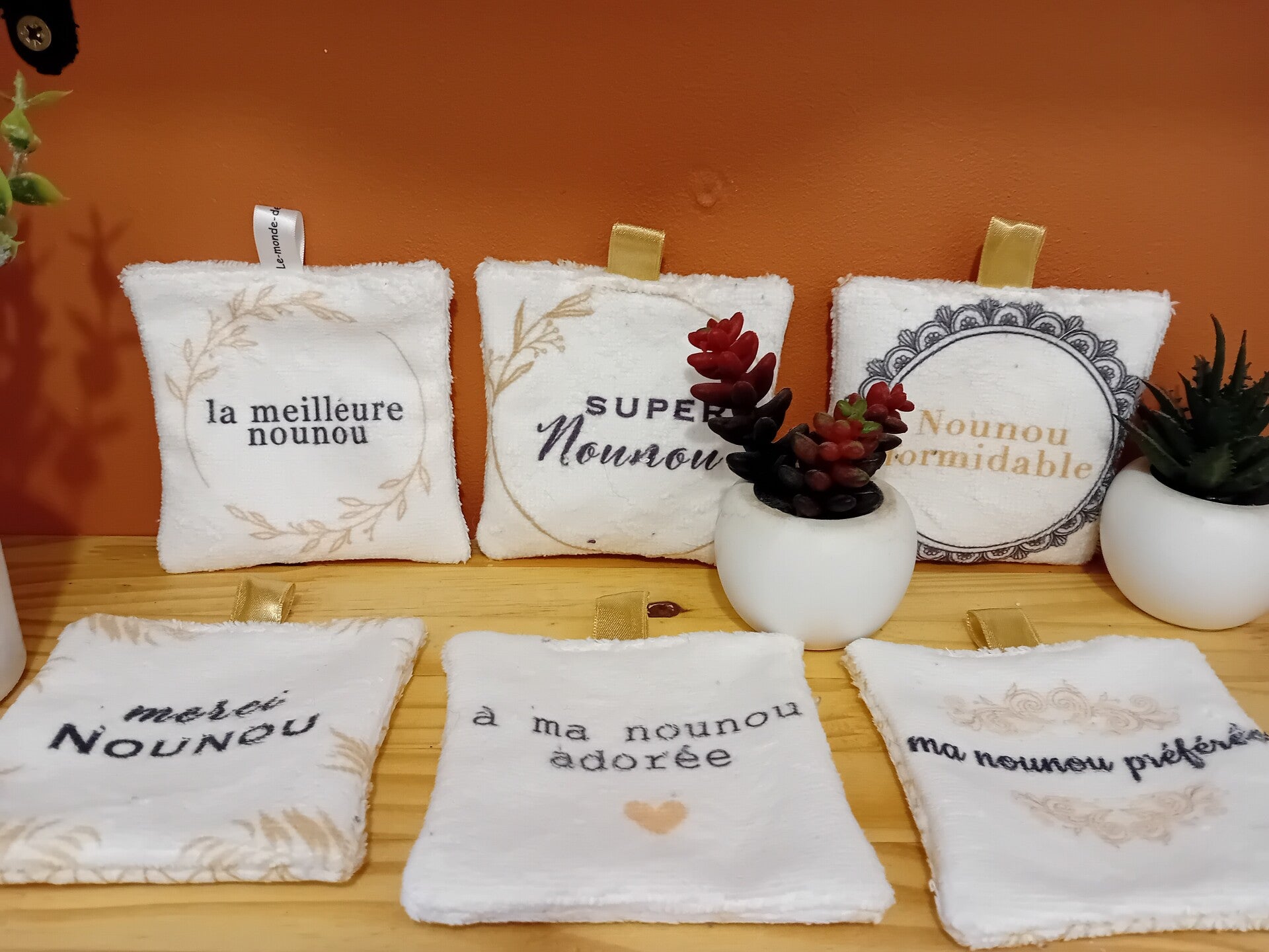 Carrés lavables Nounou (CL32)