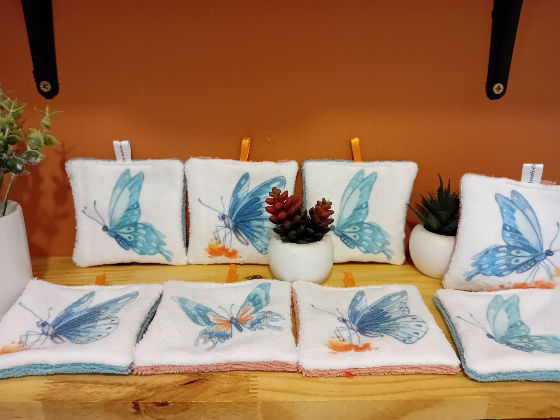 Carrés lavables Papillon 🦋(CL34)