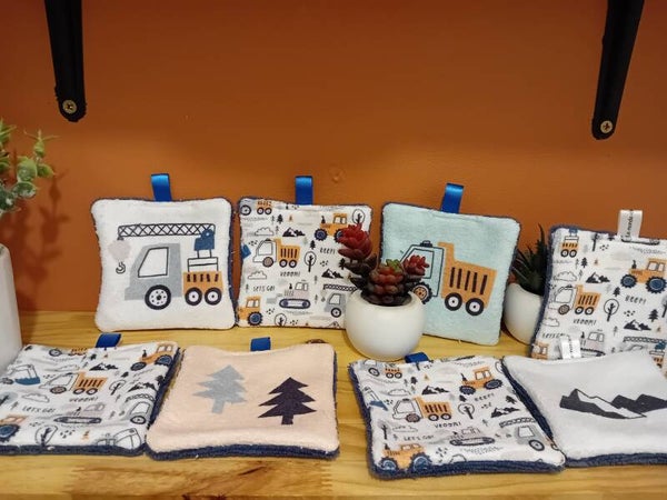 Carrés lavables Véhicules (CL37)