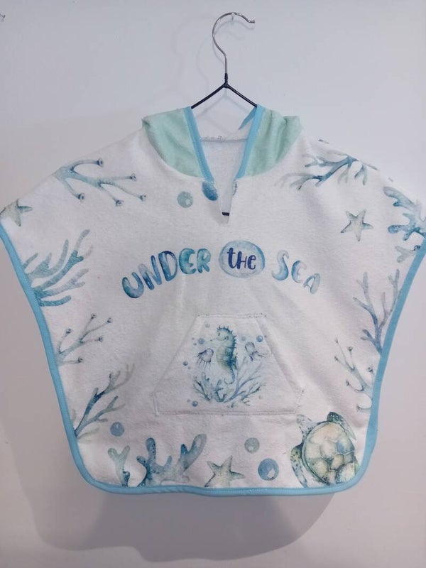 Poncho de bain Hippocampe (CAP1)