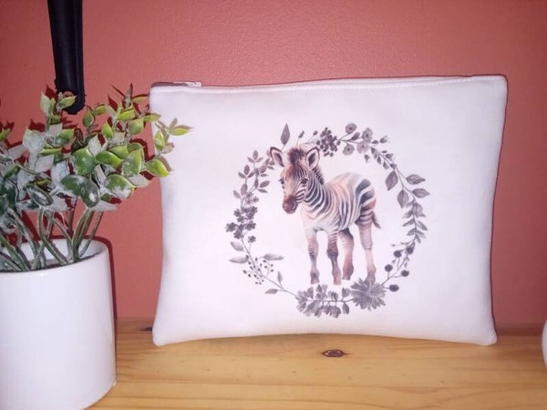 Pochette plate Zèbre (PP5)