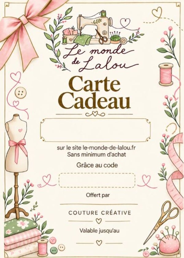 Carte cadeau 🎁