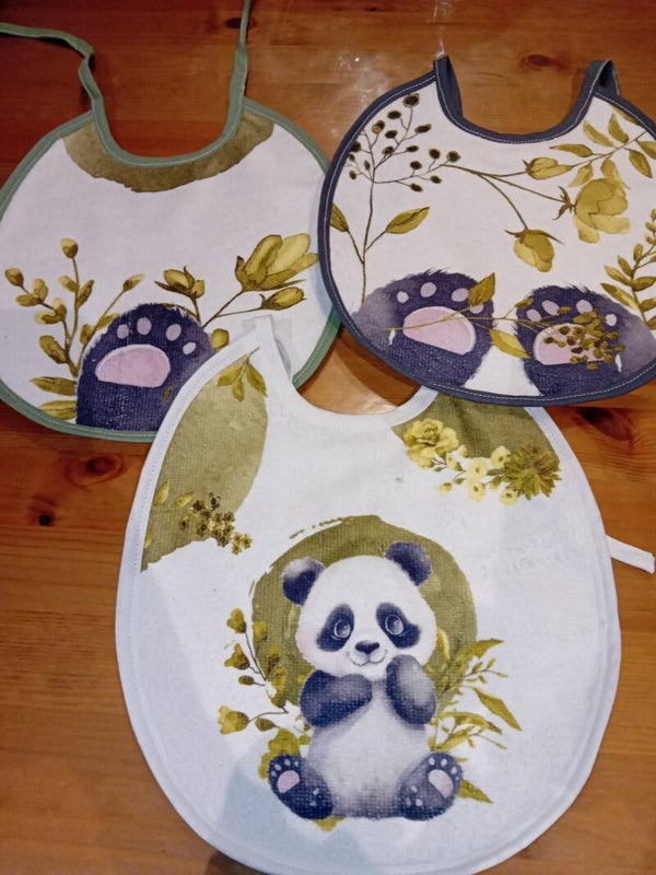Bavoirs Panda