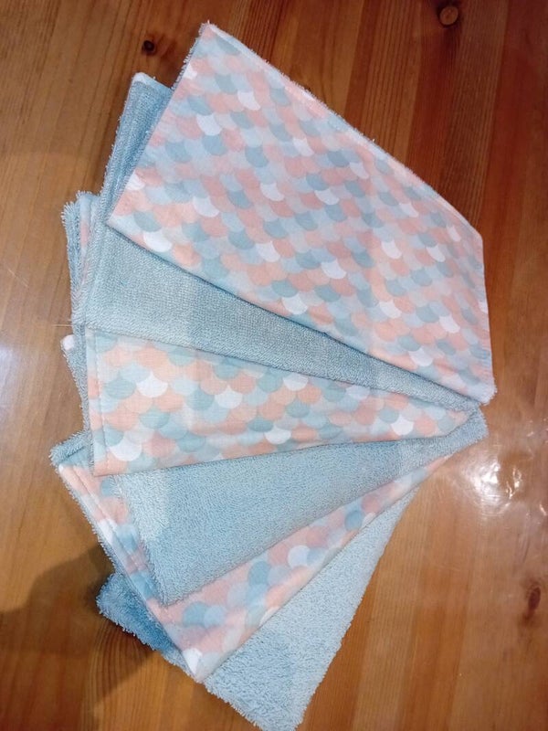 Essuie-tout lavable Pastel