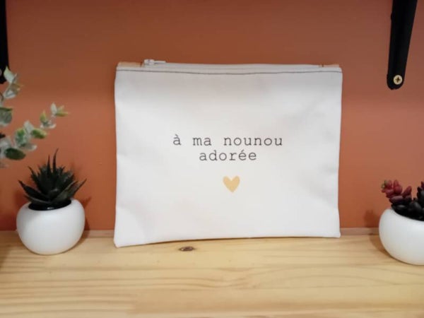 Pochette plate Nounou