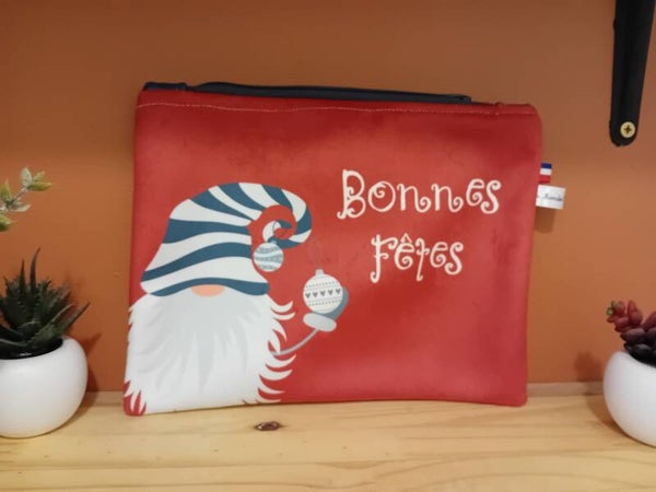 Pochette plate Bonnes Fêtes