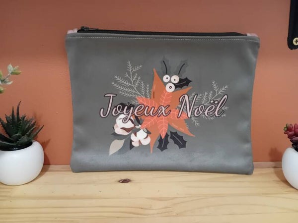 Pochette plate Joyeux Noël