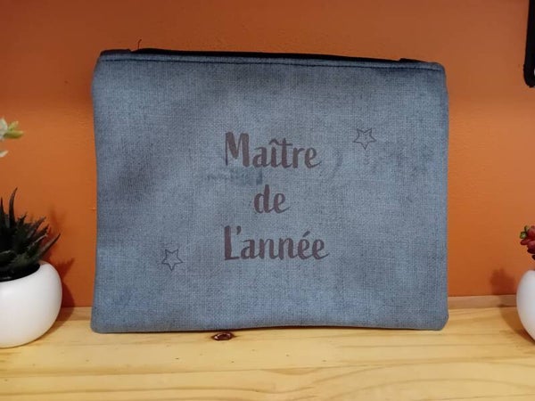 Pochette plate Maître