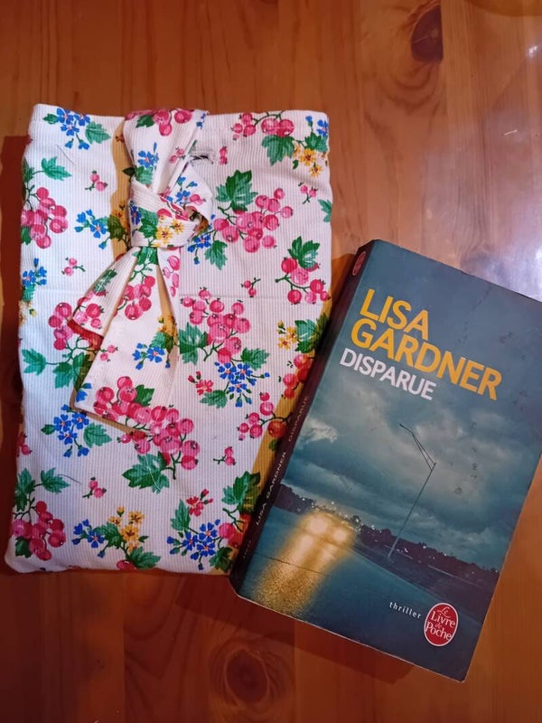 Housse pour livre de poche jardin sauvage