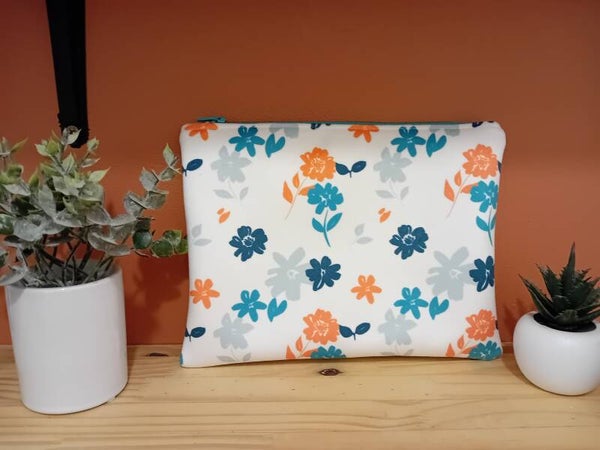 Pochette plate Fleurie