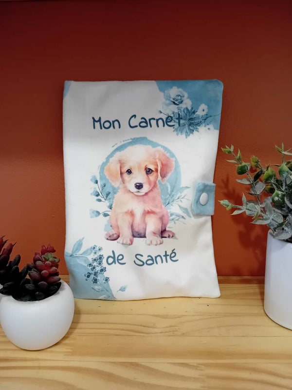 Protège Carnet de Santé Chiot