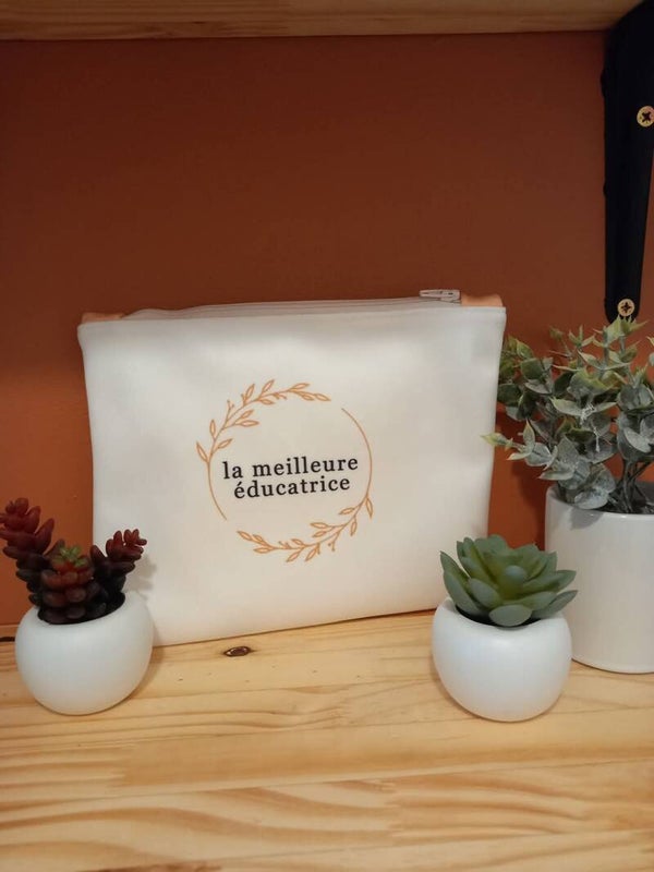 Pochette plate Éducatrice