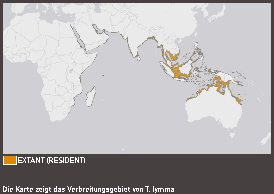 Verbreitungskarte Blauflecken-Stechrochen