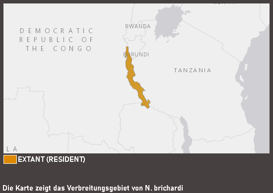 Verbreitungskarte Prinzessin von Burundi