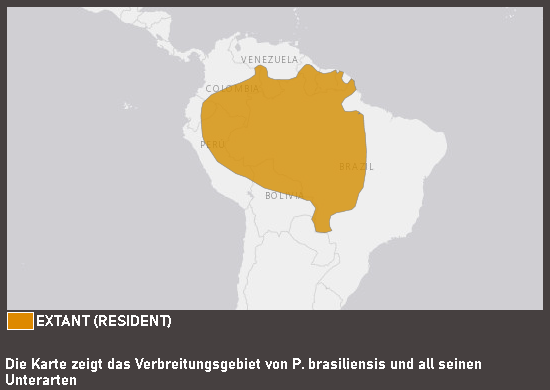 Verbreitungskarte Riesenotter