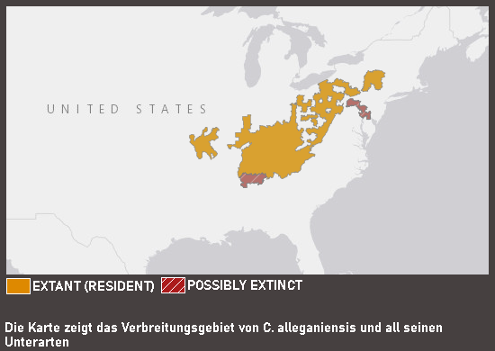 Verbreitungskarte Schlammteufel