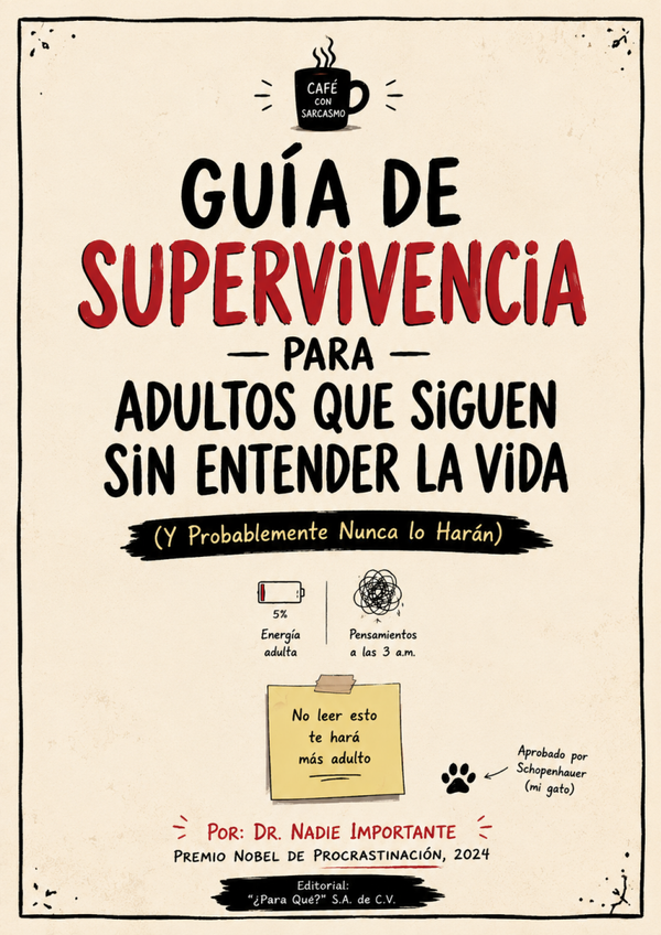 Guía de Supervivencia Para Adultos Que Siguen Sin Entender La Vida
