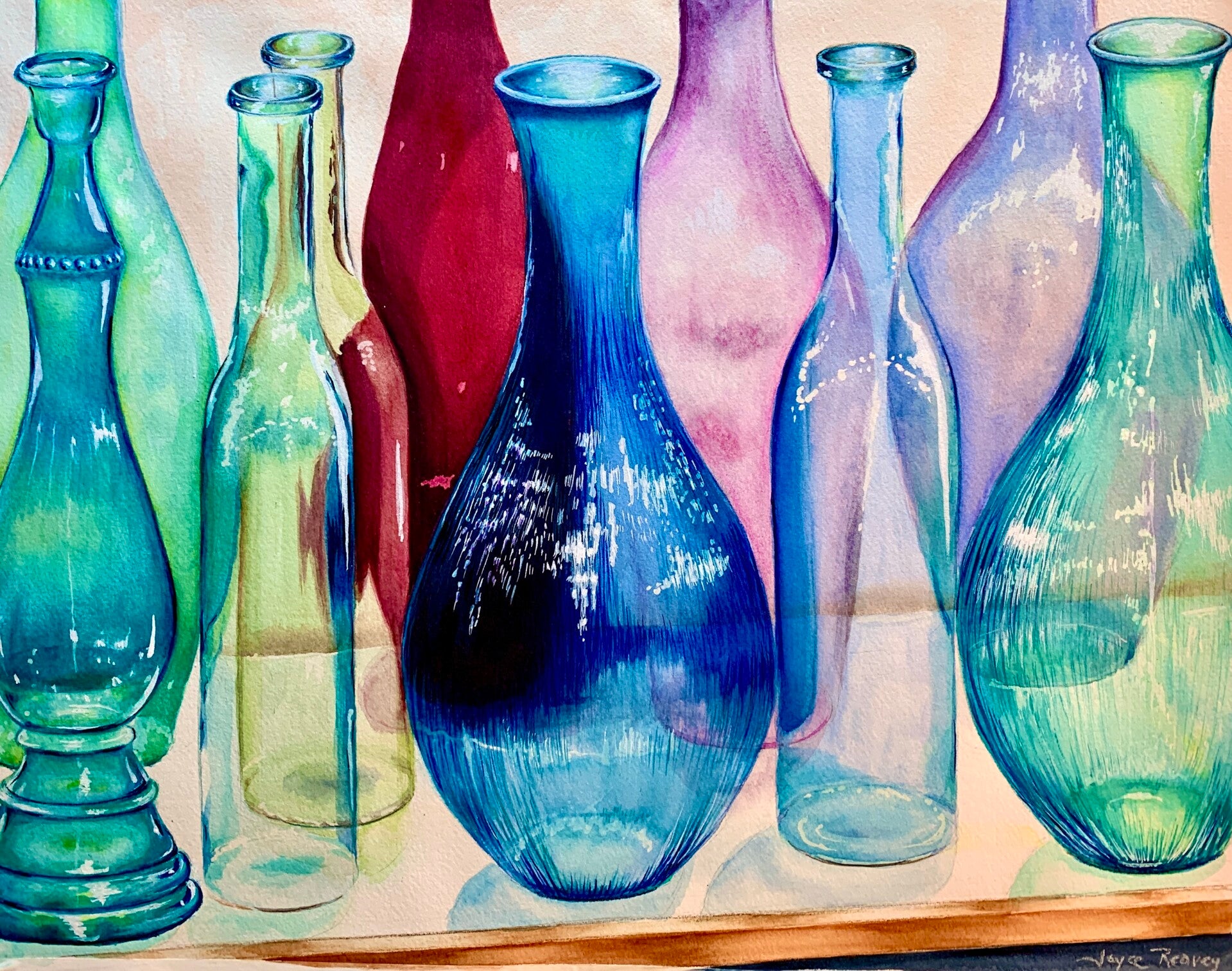 Transparent print (16.5" x 13.5")