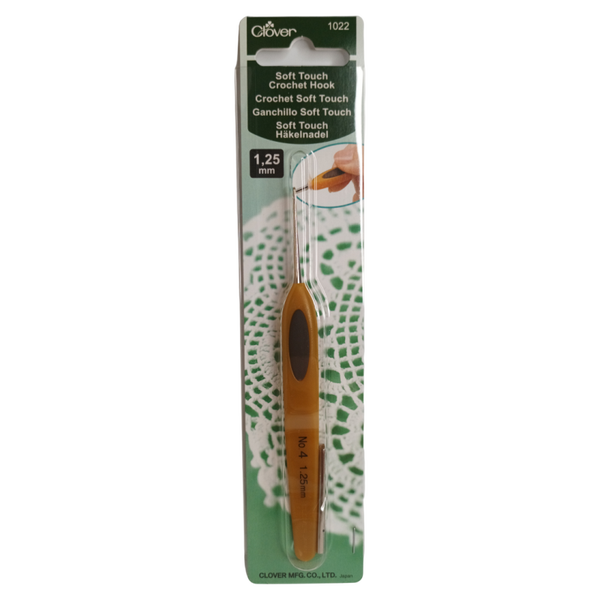 Clover Soft Touch haaknaald 1,25mm