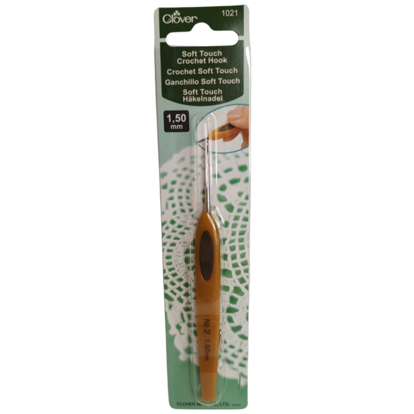 Clover Soft Touch haaknaald 1,5mm