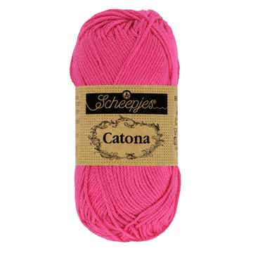 Scheepjes Catona 114 Shocking Pink (donker roze) - 50gr