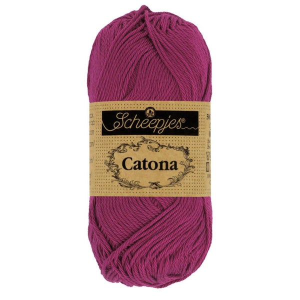Scheepjes Catona 128 Tyrian Purple - 50gr