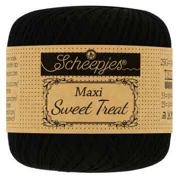 Scheepjes Maxi Sweet Treat 110 Jet Black 25gr (zwart)