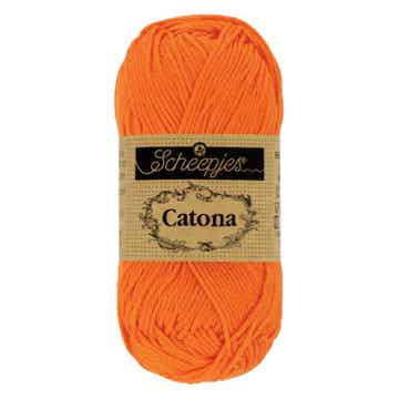 Scheepjes Catona 281 Tangerine (oranje) - 50gr