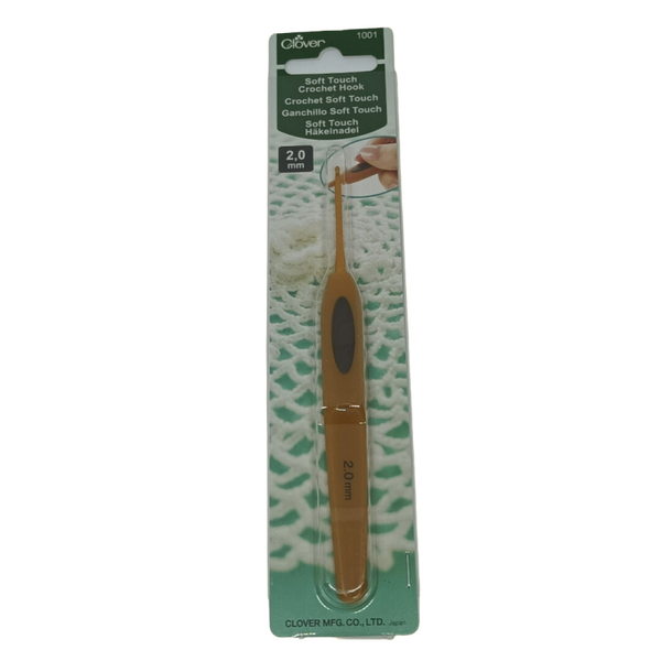 Clover Soft Touch haaknaald 2mm