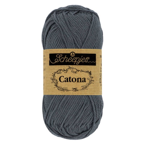 Scheepjes Catona 393 Charcoal (donkergrijs) - 25gr