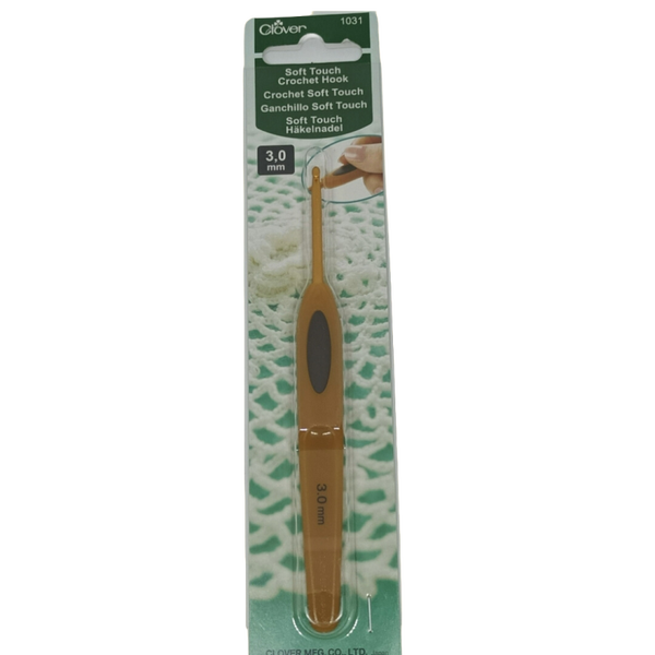 Clover Soft Touch haaknaald 3mm