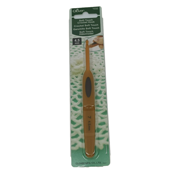 Clover Soft Touch haaknaald 4,5mm