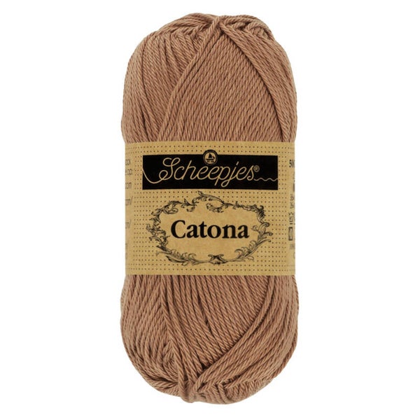 Scheepjes Catona 503 Hazelnut (lichtbruin) - 25gr